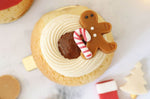 Décors Scrapccoking Sweet Xmas en pâte d'amande
