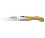 Couteau Laguiole GILLES, manche 13 cm olivier