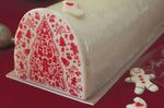 Set 5 supports à bûches/cakes Scrapcooking 10x30cm en carton kraft