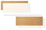 Set 5 supports à bûches/cakes Scrapcooking 10x30cm en carton kraft