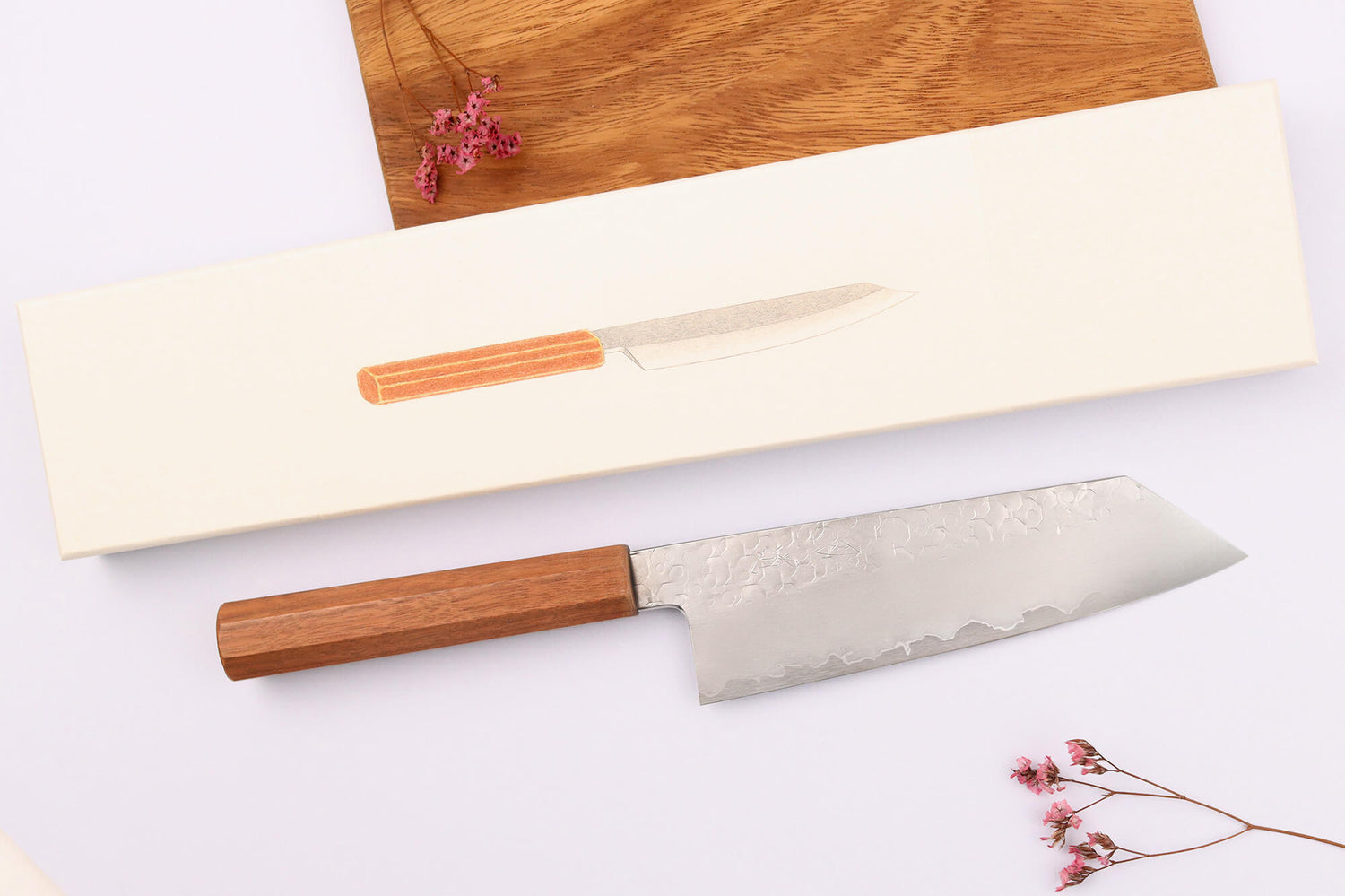 Couteau bunka 18cm japonais artisanal Hado Shiosai SG2