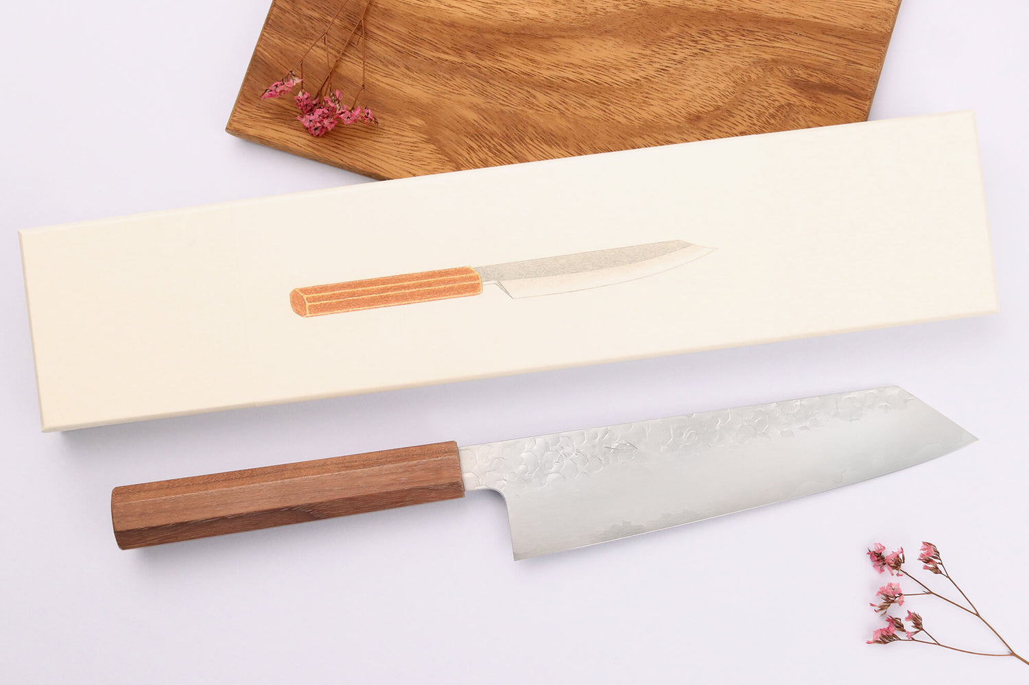 Couteau kiritsuke 21cm japonais artisanal Hado Shiosai SG2