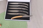 Coffret de 6 couteaux de table Le Coq Français France