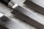 Couteau Deba japonais KAI Shun Pro Sho 21cm tranchant asymétrique