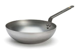 Wok bombé à queue De Buyer Mineral B ø28cm en fer