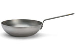 Wok bombé à queue De Buyer Mineral B ø28cm en fer