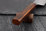 Couteau de chef 21cm japonais artisanal Hado Kirisame Shirogami