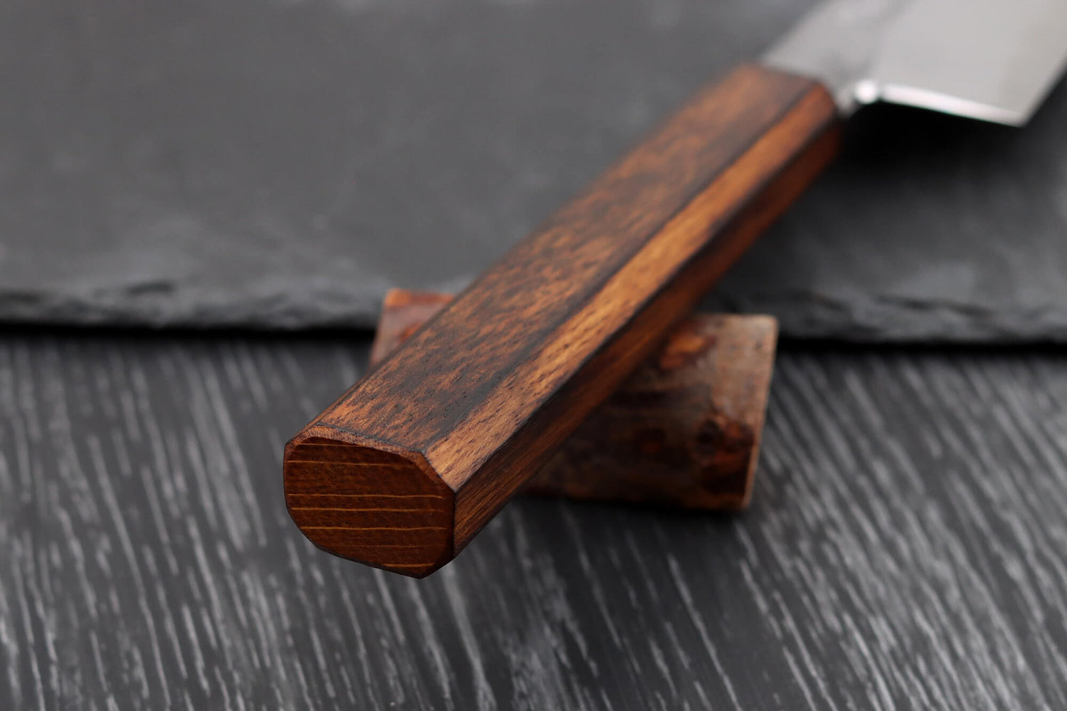 Couteau de chef 21cm japonais artisanal Hado Kirisame Shirogami