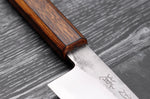 Couteau de chef 21cm japonais artisanal Hado Kirisame Shirogami
