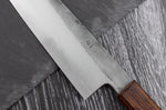 Couteau de chef 21cm japonais artisanal Hado Kirisame Shirogami