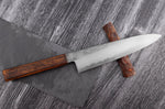Couteau de chef 21cm japonais artisanal Hado Kirisame Shirogami