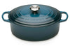 Cocotte ovale en fonte émaillée Le Creuset Signature 29cm Deep Teal