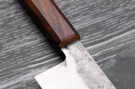 Couteau de chef 24cm japonais artisanal Hado Kirisame Shirogami