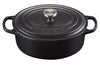 Cocotte ovale en fonte émaillée Le Creuset Signature 29cm Noir Mat