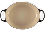 Cocotte ovale en fonte émaillée Le Creuset Signature 29cm Noir Mat