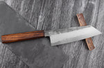 Couteau bunka 18cm japonais artisanal Hado Kirisame Shirogami