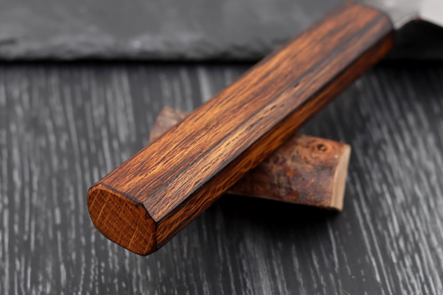 Couteau bunka 18cm japonais artisanal Hado Kirisame Shirogami