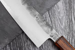 Couteau bunka 18cm japonais artisanal Hado Kirisame Shirogami