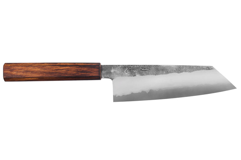 Couteau bunka 18cm japonais artisanal Hado Kirisame Shirogami