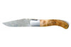 Couteau Laguiole GILLES, lame damas inox, manche 13cm genévrier