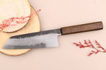 Couteau bunka 18cm japonais artisanal Hado Sumi B1D manche en chêne