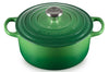 Cocotte ronde en fonte émaillée Le Creuset Signature 24cm Bambou
