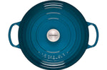 Cocotte ronde en fonte émaillée Le Creuset Signature 24cm Deap Teal