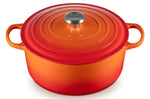 Cocotte ronde en fonte émaillée Le Creuset Signature 24cm Volcanique