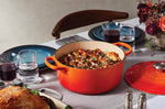 Cocotte ronde en fonte émaillée Le Creuset Signature 24cm Volcanique
