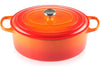 Cocotte ovale en fonte émaillée Le Creuset Signature 33cm Volcanique