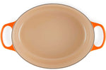 Cocotte ovale en fonte émaillée Le Creuset Signature 33cm Volcanique