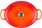 Cocotte ovale en fonte émaillée Le Creuset Signature 33cm Volcanique