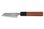 Couteau d'office kiritsuke japonais artisanal Shibata Koutetsu R2 8cm