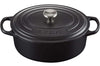 Cocotte ovale en fonte émaillée Le Creuset Signature 33cm Noir Mat