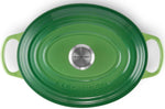 Cocotte ovale en fonte émaillée Le Creuset Signature 29cm Bambou