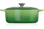 Cocotte ovale en fonte émaillée Le Creuset Signature 29cm Bambou