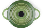 Mini cocotte ronde en céramique Le Creuset 10cm Bambou