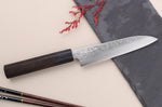 Couteau universel 13,5cm japonais artisanal Makoto Kurosaki VG7 Damas