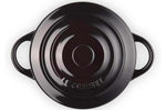 Mini cocotte ronde en céramique Le Creuset 10cm Noir Onyx