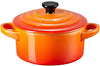 Mini cocotte ronde en céramique Le Creuset 10cm Volcanique