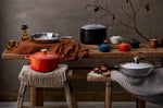 Mini cocotte ronde en céramique Le Creuset 10cm Volcanique