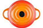 Mini cocotte ronde en céramique Le Creuset 10cm Volcanique