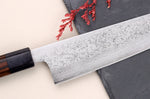 Couteau de chef 21cm japonais artisanal Makoto Kurosaki VG7 Damas