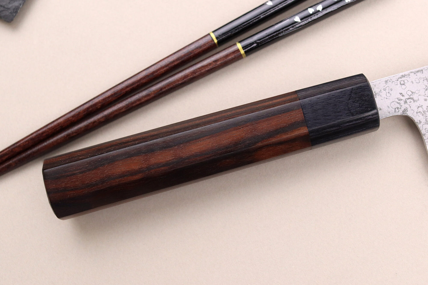 Couteau de chef 21cm japonais artisanal Makoto Kurosaki VG7 Damas
