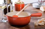 Caquelon Le Creuset 22cm en fonte émaillée Cerise