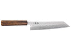 Couteau kiritsuke 21cm japonais artisanal Yuzo Enju Damas 440C