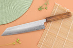 Couteau kiritsuke 21cm japonais artisanal Yuzo Enju Damas 440C