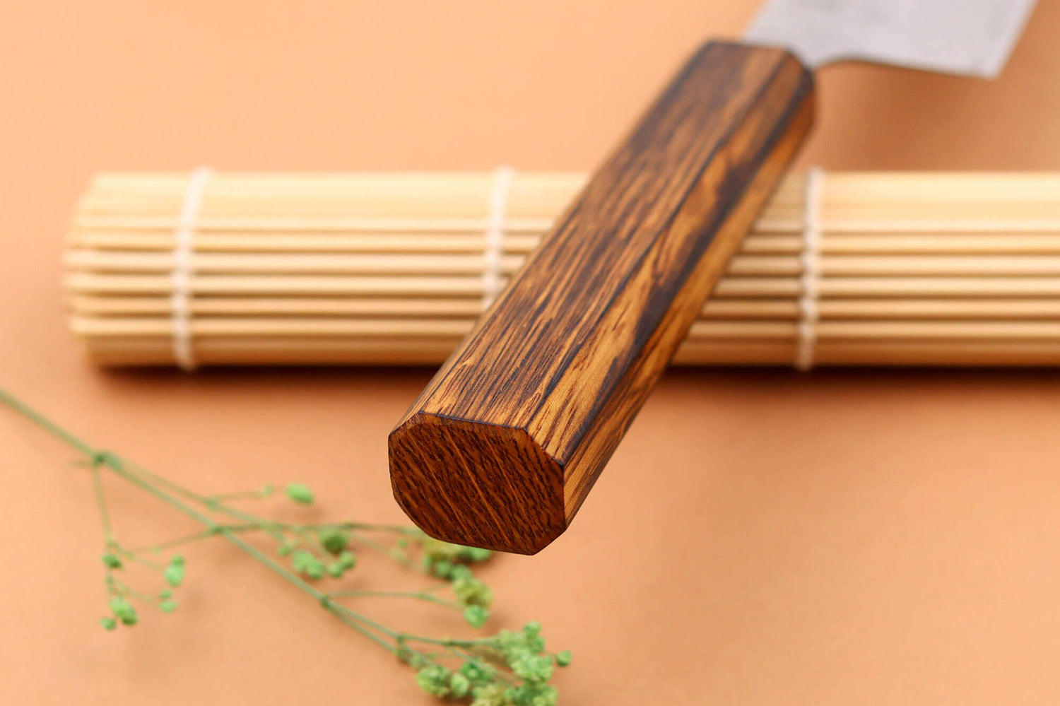 Couteau kiritsuke 21cm japonais artisanal Yuzo Enju Damas 440C