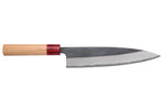 Couteau de chef japonais artisanal Wusaki Yuzo BS2 damas 21cm