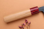 Couteau de chef japonais artisanal Wusaki Yuzo BS2 damas 21cm